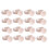 100 Pcs Silicone Tattoo Rings Pigment Container S 1
