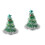 2pcs Xmas Tree Shape Hat Holiday Party Decor 6