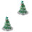 2pcs Xmas Tree Shape Hat Holiday Party Decor 5