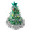 2pcs Xmas Tree Shape Hat Holiday Party Decor 1
