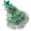 2pcs Xmas Tree Shape Hat Holiday Party Decor 3
