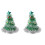 2pcs Xmas Tree Shape Hat Holiday Party Decor 4