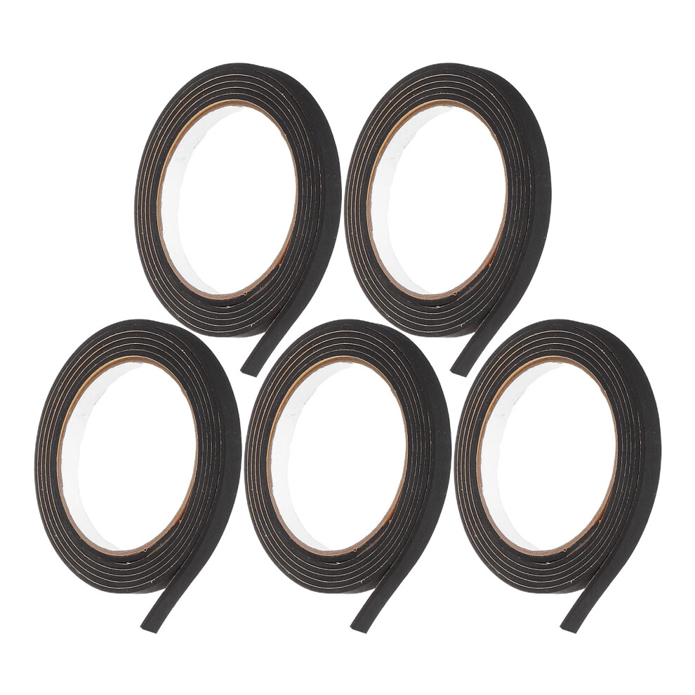 5Pcs 2M Black Gas Stove Sealing Strips For Cooker Slit Kitchen Tool 3253930481785