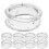 12pcs Soft Silicone Finger Rings for Dog Grooming Scissors 11