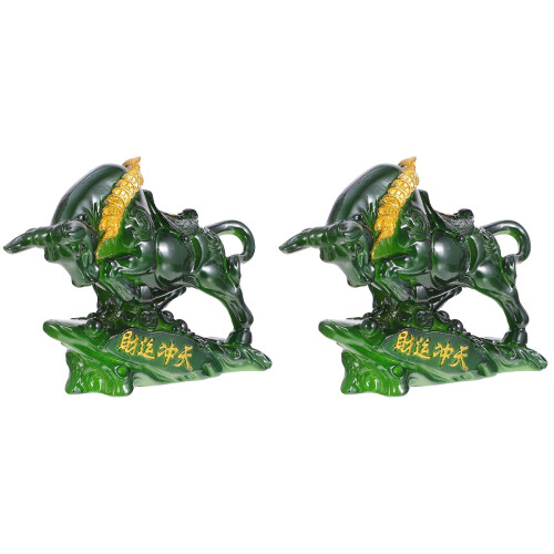 2 pcs color changing cattle tea pet for home desktop decoration 2