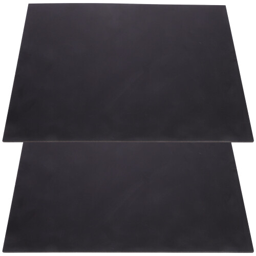 4Pcs Black PVC Craft Sheets Ideal for DIY Scene Models and Props 1