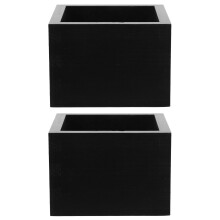 2 Pcs Sake Wooden Box Cup Storage Holder Personality