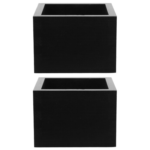 2 Pcs Sake Wooden Box Cup Storage Holder Personality