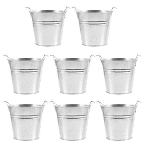 8pcs Small Bucket Party Favor Holder Candy Container