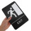 Tactile Exit Sign 22.5x15cm Raised Letters Braille Acrylic 4