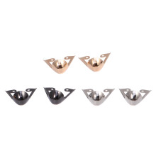 3 Pairs High Heels Toe Cover Women Metal Accessory