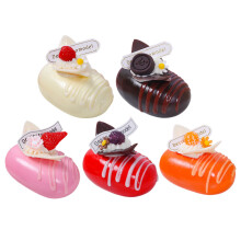 5pcs Fake Cake Decorative Model Realistic Food Photo Props