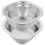 1 set colander with basin, fine mesh mixing drain basket, 21cm 8