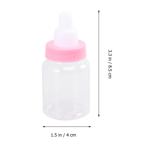 36pcs Cartoon Nursing Bottle Candy Storage Boxes Pink 1