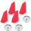 4 Sets Golf Flag and Cups for Putting Green Mat Practice 1