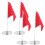 4 Sets Golf Flag and Cups for Putting Green Mat Practice 11