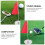 4 Sets Golf Flag and Cups for Putting Green Mat Practice 7