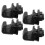 4pcs plastic rear door curtain hooks for drapery window shade hardware 11