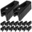 100pcs Self Adhesive Plastic Spring Clips Badge Holders 8