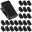 100pcs Self Adhesive Plastic Spring Clips Badge Holders 6