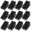 100pcs Self Adhesive Plastic Spring Clips Badge Holders 5