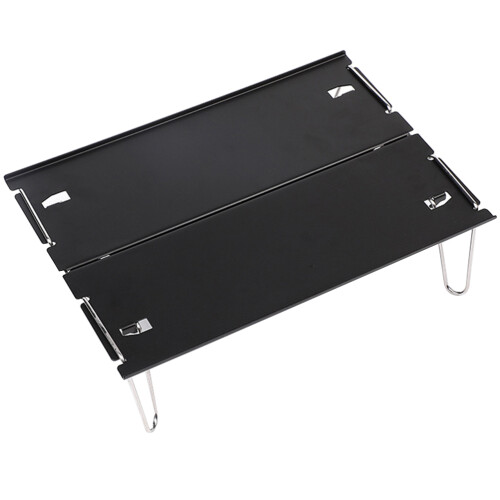 1Compacte Vouwbare Picknicktafel Aluminium Voor En