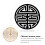 copper incense press mold for diy chinese incense cones 10