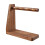 1 Pc Key Hanger Storage Rack Walnut 1
