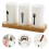 2 Sets Oak Base Kitchen Cutlery Chopsticks Drip Holders 6