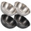 4pcs Stainless Steel Sauce Dipping Dish Set 11