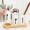 2 Sets Oak Base Kitchen Cutlery Chopsticks Drip Holders 11