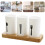 2 Sets Oak Base Kitchen Cutlery Chopsticks Drip Holders 4