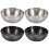 4pcs Stainless Steel Sauce Dipping Dish Set 1