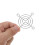 2pcs Cooling Fan Safety Cover Metal Wire Guard Shield Protector 9