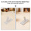 2pcs heavy duty adhesive flag pole mount bracket for outdoor white 8
