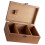 wooden sewing kit box for needle and pin storage 5