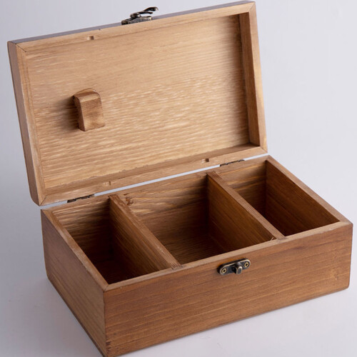 wooden sewing kit box for needle and pin storage 1