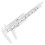 80mm Mini Plastic Vernier Caliper Button Size Gauge Tool 1