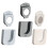 3pcs Magnetic Remote Control Organizer for TV Wall Mount Quick Install 10