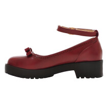 1 pair spring summer simple bowknot shoes for women