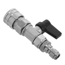 stainless steel 1/4 quick connect valve for high pressure washer hose