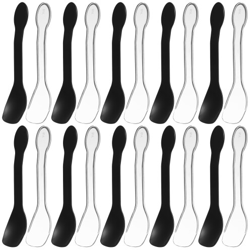 200pcs Plastic Spoons for Cake Dessert Ice 1