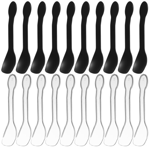 200pcs Plastic Spoons for Cake Dessert Ice 2