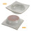 Ceramic Square Sushi Dipping Bowls for Soy Sauce Appetizer Bbq Use 9