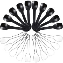 200pcs Plastic Spoons for Cake Dessert Ice