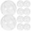 10pcs refillable round ball capsules for vending machine storage 8