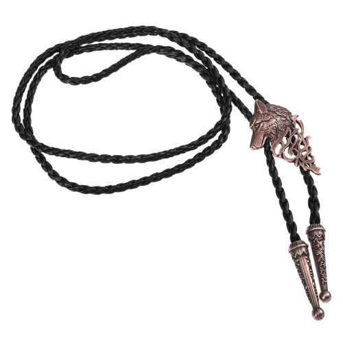 Western Wolf Bolo Tie Halsversiering