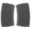 2 Pcs Pot Handle Protective Covers Silicone Clips Parts Grey 10