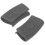 2 Pcs Pot Handle Protective Covers Silicone Clips Parts Grey 6