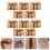 Mini iron doll garment rack, dress organizer, clothes storage 2